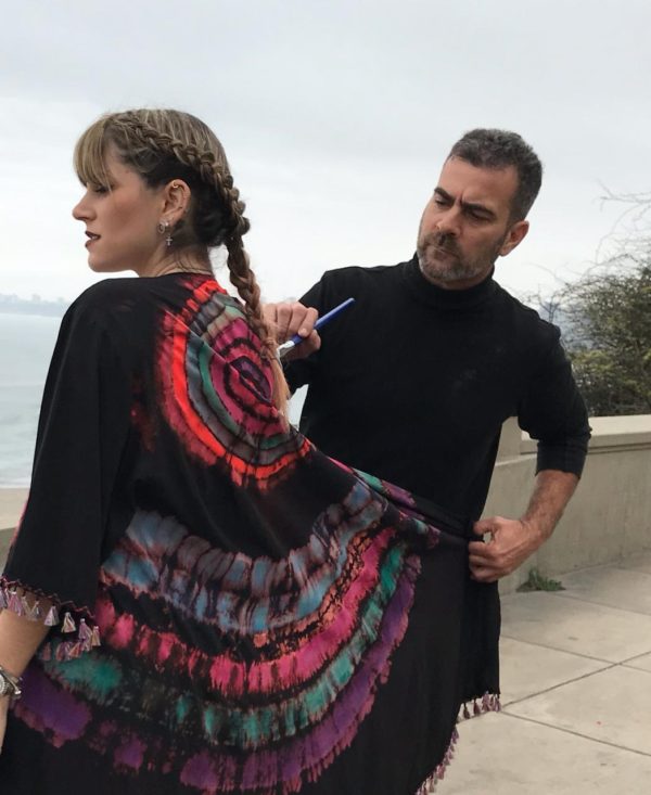 Kimono Largo con flecos Kalhua - Imagen 3