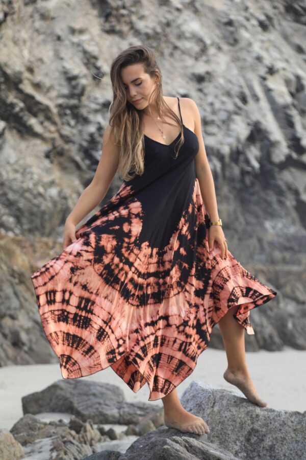 Vestido Largo Kai - Pintado a mano - Imagen 5