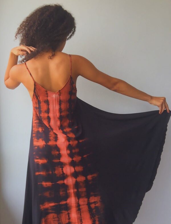 Vestido Largo Kai - Pintado a mano - Imagen 3